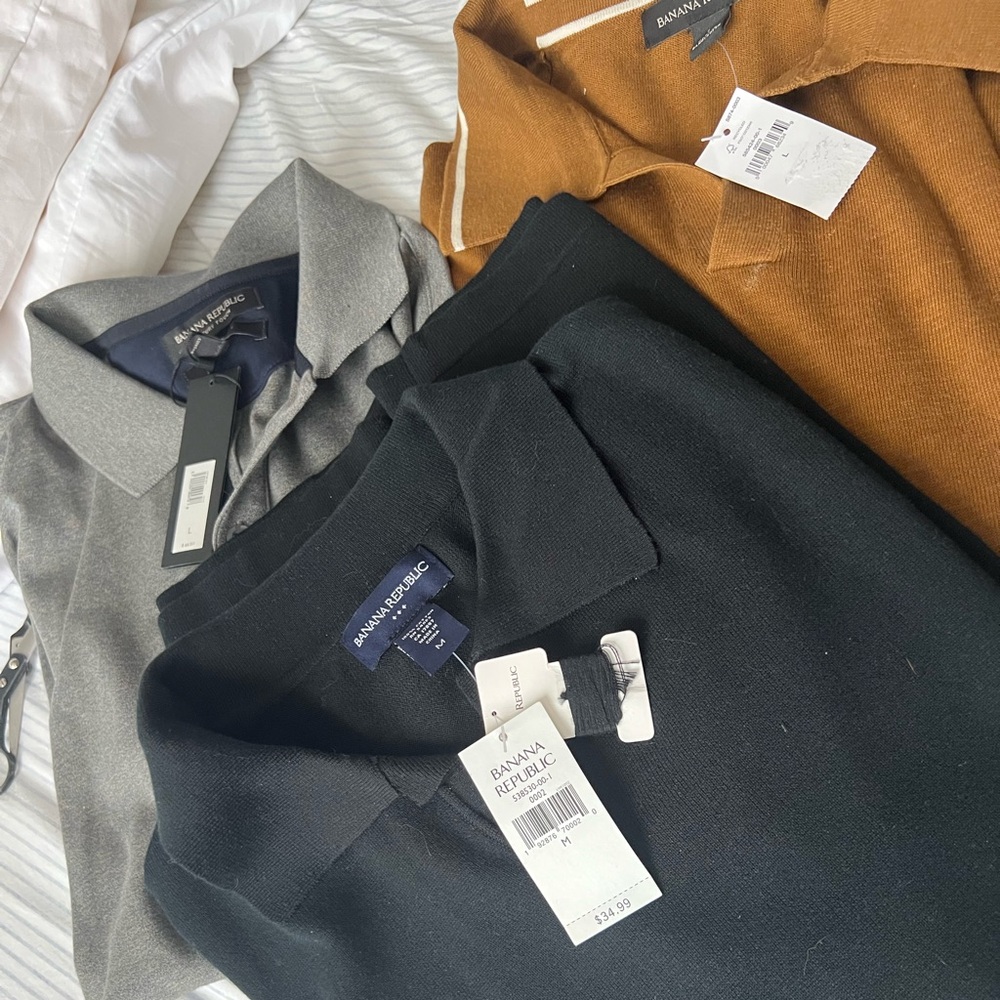 Bundle x3 “Banana Republic” Short Sleeve T shirts